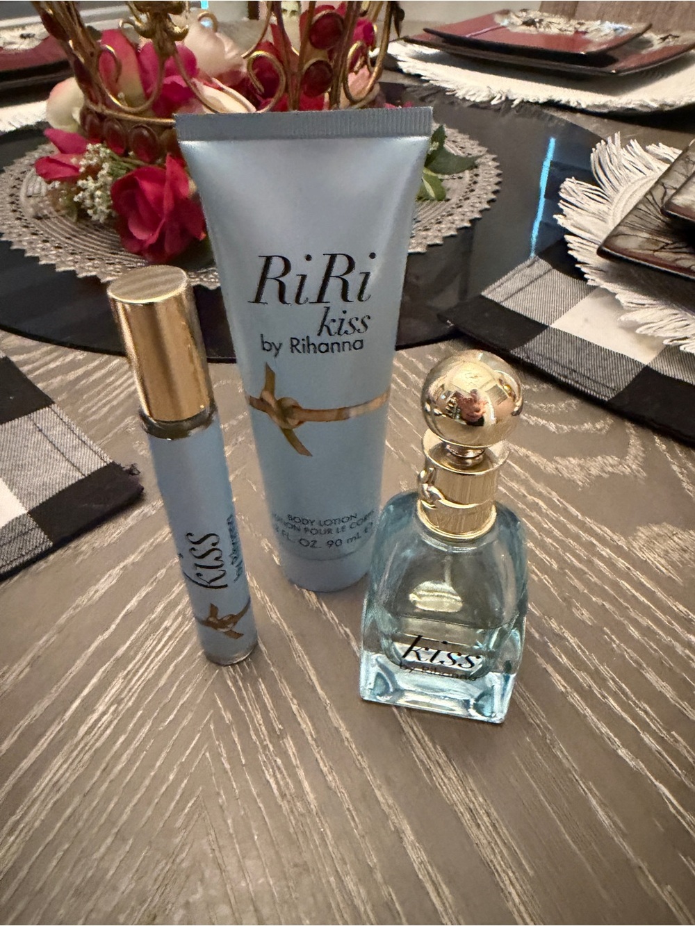 Rihanna RiRi Kiss Body Lotion & Roller Duo